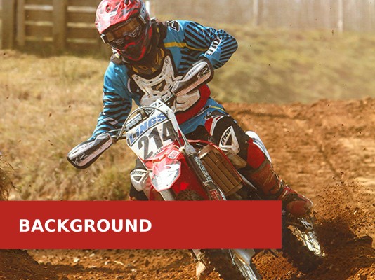 background - dirt bike